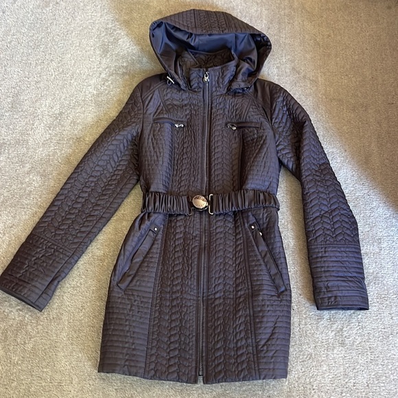 Laundry by Shelli Segal luxury fitted grey  jacket size S - Picture 5 of 12